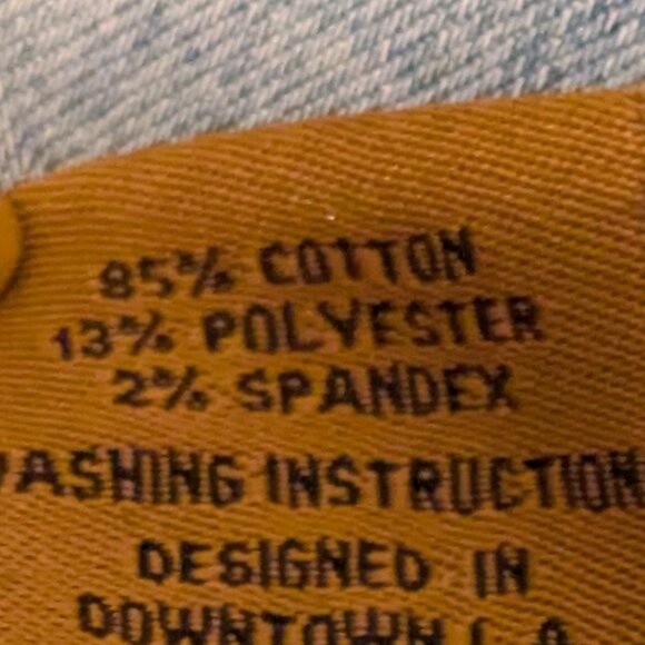 Brooklyn Laundry American Collection distressed straight leg jeans size 38 x 32 - Picture 11 of 11